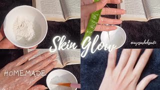 DIY GlowUp Face Mask  3Ingredients Skin Brightening Face Mask  Ayeza Shehzadii [upl. by Aikas]