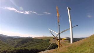 Fuhrländer FL2500  Kazanlak Bulgaria Windturbine [upl. by Randene487]