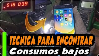 Cómo Detectar Consumos Bajos en Celulares Sin Cámara Térmica  Técnicas para Técnicos [upl. by Mel]