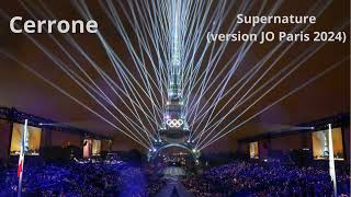 Cerrone  Supernature HD Paris 2024  Real JO version  Chorus [upl. by Nymsaj]