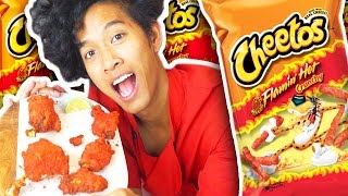 DIY HOT CHEETO CHICKEN [upl. by Garrett]