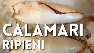 CALAMARI RIPIENI di Betty e Marco  Ricetta facile e veloce [upl. by Sucramel]