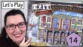 UNBOXING Adventskalender Ravensburger  Zeitreisemuseum  Tag 14  oje das war nix für mich [upl. by Ettennod]