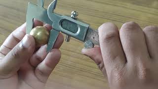 Physics Practical class 11th  Vernier callipers introduction [upl. by Iadrahc]