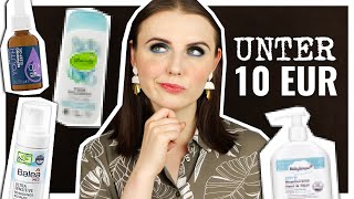 10 UNTER 10 EUR ║ BESTE Skincare Produkte aus der Drogerie  Haarpflege [upl. by Agnese]