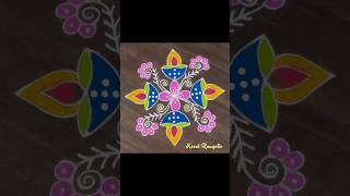 Vilakku Kolam 🪔  விளக்கு கோலம் 🪔  kovairangolismalathi  shorts [upl. by Atirhs]