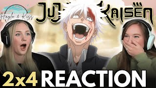 THE HONORED ONE 👑  JUJUTSU KAISEN  Reaction 2x4 [upl. by Lipp]