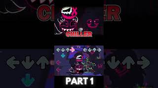 EVIL BF VS corrupted Skid n Pump PART 1 Chiller OD MIX FNF MOD shorts [upl. by Euqinehs506]