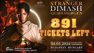 Countdown continues Dimash concert in Budapest 🇭🇺 ticketportalhu [upl. by Arndt]