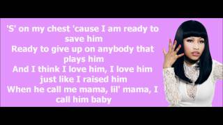 Nicki Minaj  Your Love Lyrics Video [upl. by Irpac737]