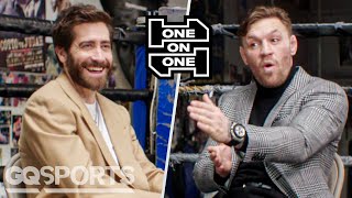 Jake Gyllenhaal amp Conor McGregor Have an Epic Conversation  One on One  GQ Sports [upl. by Karen]