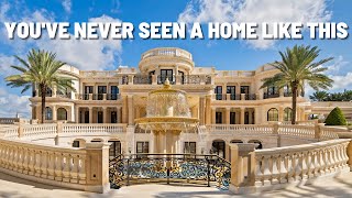 THE MOST LUXURY MEGA MANSION WEVE EVER FILMED [upl. by Lenor]