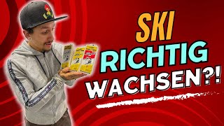 Perfekte Gleiteigenschaften Ski wachsen mit und ohne Bügeln – Tipps und Tricks [upl. by Ailedamla658]