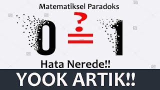 01 İSPATI Hata Nerede  Matematiksel Paradoks Can you spot the mistake [upl. by Sairu]