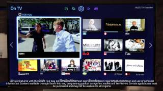 How To Use Samsung Smart Hub  Best Smart TV Feature  Samsung UK [upl. by Eentirb]