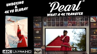 Pearl 4k Ultra HD Bluray Collectors Edition Mediabook Unboxing amp 4k Comparisons 4k Vs Bluray [upl. by Rahman429]