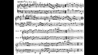 Ignatius Sancho  10 Minuets w score [upl. by Lecrad]