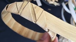 Hawaiian Lauhala Weaving [upl. by Ellened]