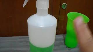 Desinfectante de zapatos casero Homemade shoe sanitizer [upl. by Woodhouse]