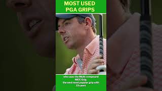 Most Used Golf Grips on PGA Tour shorts [upl. by Viridis]