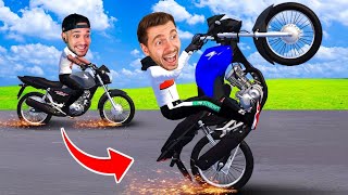 Aprendi a ANDAR DE MOTO A 300kmh com o GQ Games MX BIKES [upl. by Hertzfeld]