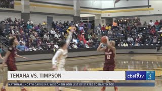 ETX Hoops Tenaha Lady Tigers vs Timpson Lady Bears [upl. by Enoob]