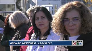 GREVA DE AVERTISMENT LA DSVSA OLT [upl. by Gnep]