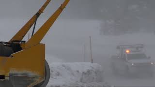 Blowing snow at Government Camp [upl. by Inalan]