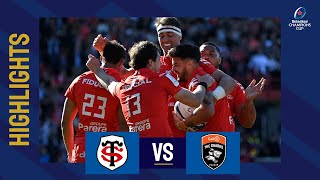 Highlights  Stade Toulousain v Cell C Sharks Quarterfinal│Heineken Champions Cup 202223 [upl. by Enelia]