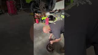 Ford transit 250 front brakes and rotors step by step part 1 [upl. by Haroppizt]