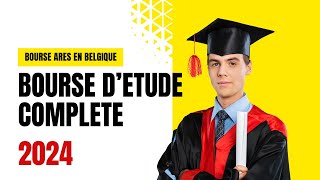 BOURSE DETUDE EN BELGIQUE  LICENCE MASTER  FORMATION PRO [upl. by Alekim]