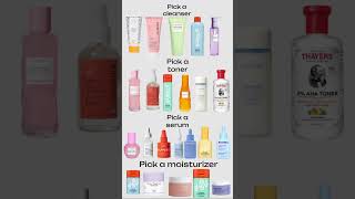 What did you pick as your skincare routine skin care preppy [upl. by Oreste]