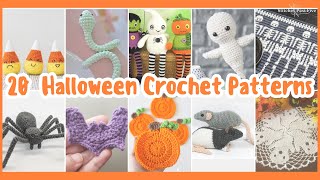 Halloween Crochet Patterns easy amp quick [upl. by Brnaby]