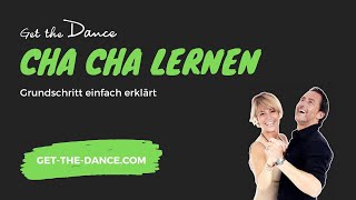 Get the Dance – Online Tanzkurs – Cha Cha Teil 1 Grundschritt  LOOP  getthedancecom [upl. by Allisurd]