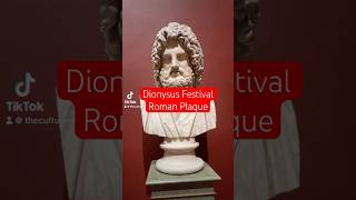 Dionysus Festival Roman Plaque [upl. by Rossuck36]