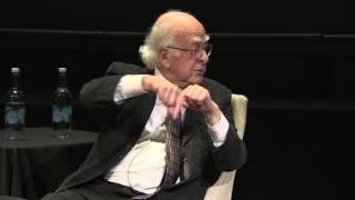 Professor Peter Higgs QampA at The Science Museum Higgs Boson smCollider [upl. by Ola48]