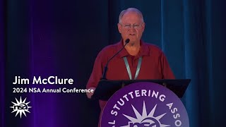 NSA Storytellers  Jim McClure  2024 National Stuttering Association Annual Conference [upl. by Asiat]