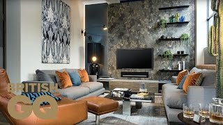 How to Style Your Living Room with Designer Daniel Hopwood  GQ Bachelor Pad  British GQ [upl. by Kingsley]