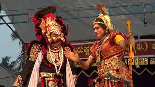 Yakshagana  Thenku Badagu  Draupadi Prathapa  15 [upl. by Amati675]