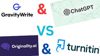 ChatGPT and GravityWrite VS Turnitin and Originality AI Detectors [upl. by Arinaid]