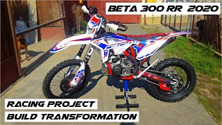 Beta 300rr 2020 Racing Build Project  Unboxing amp Transformation [upl. by Valentijn]