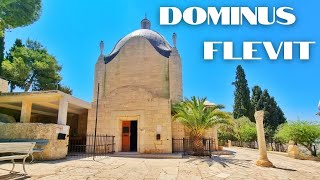 Dominus Flevit  Mount of Olives Jerusalem [upl. by Bomke]