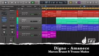 Digno  Marcos Brunet ft Yvonne Muñoz Secuencia [upl. by Elie723]