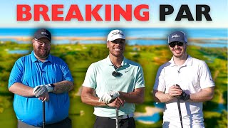 Can 3 Average Golfers BREAK PAR [upl. by Nnylyak]