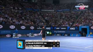 Novak Djokovic vs Andy Murray  Australian Open 2015 Final  Full Match  Full HD [upl. by Romina]