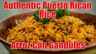 Authentic Puerto Rican RiceArroz Con Gandules Recipe  Episode 6 [upl. by Hurst393]