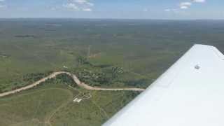 Takeoff from Windhoek in an Air Nambia ERJ135 [upl. by Croft]