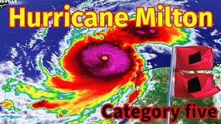 Hurricane Milton Category five [upl. by Absalom]