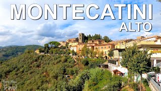 The medieval village of Montecatini Alto in Tuscany Italy [upl. by Osmund]