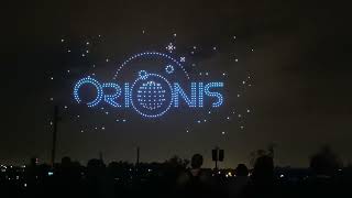 Inauguration Polarys  Patinoire du Douaisis  Spectacle 500 drones [upl. by Wesla]